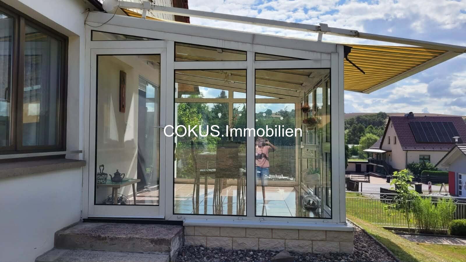 🏡 Freistehendes Einfamilienhaus mit Wintergarten – neues Bad, Keller, 586 m² eigener Grund