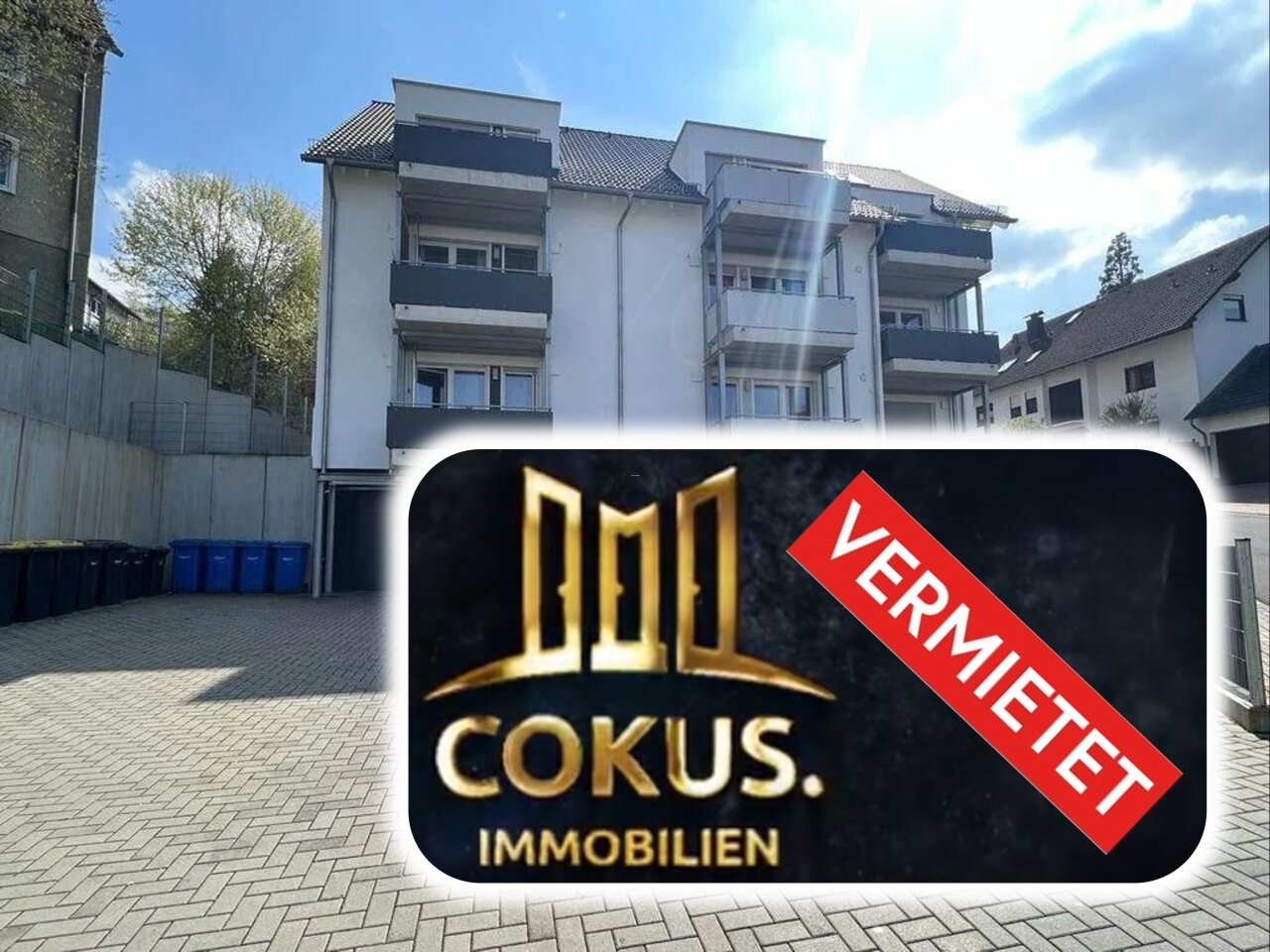 Melsungen: Gemütliche 2-Zimmer-Wohnung mit Balkon und Garage - perfekt für Singles oder Paare  Melsungen: Gemütliche 2-Zimmer-Wohnung mit Balkon und Garage - perfekt für Singles oder Paare