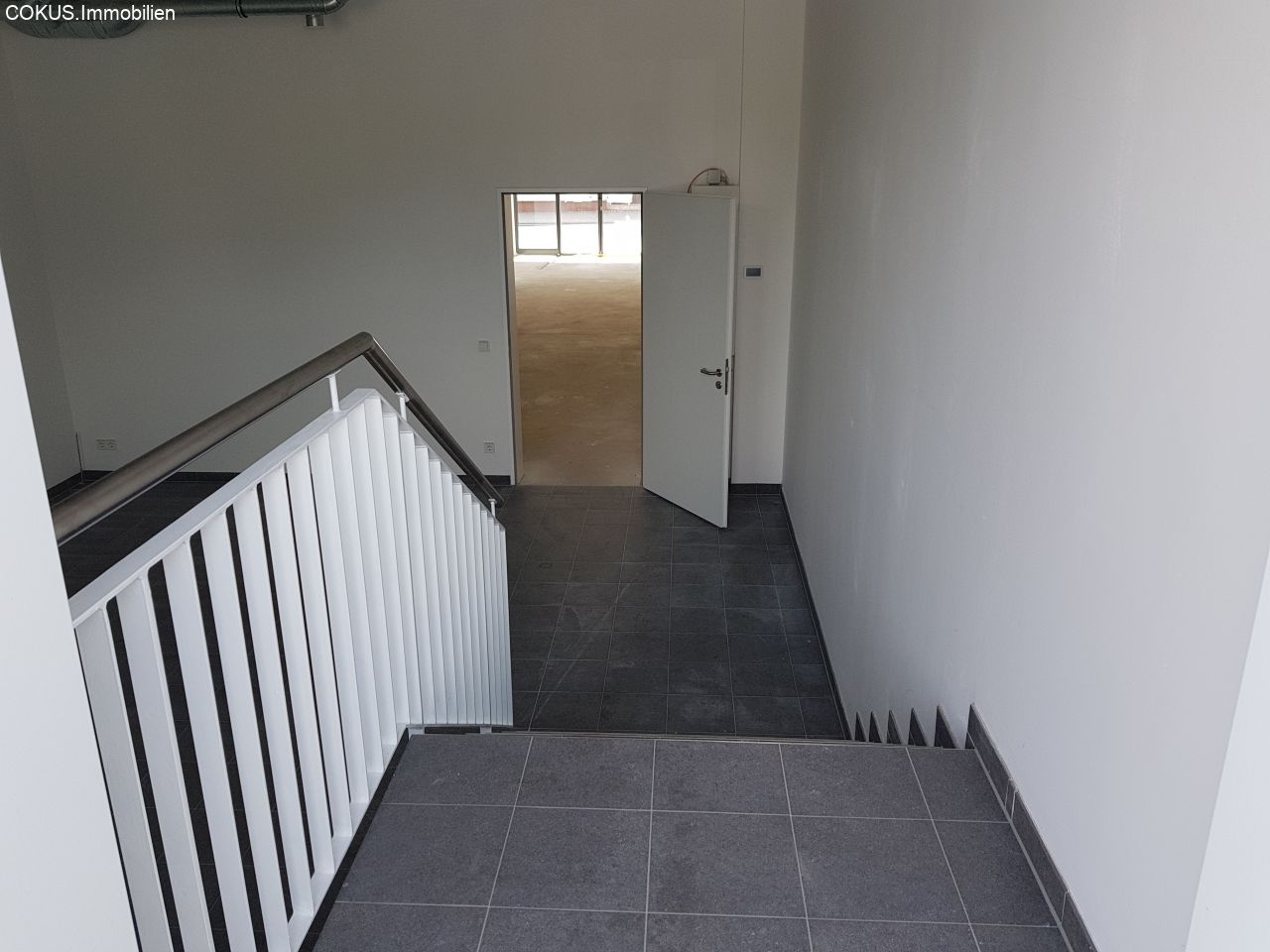 Eingang von der Hofseite ins Lager