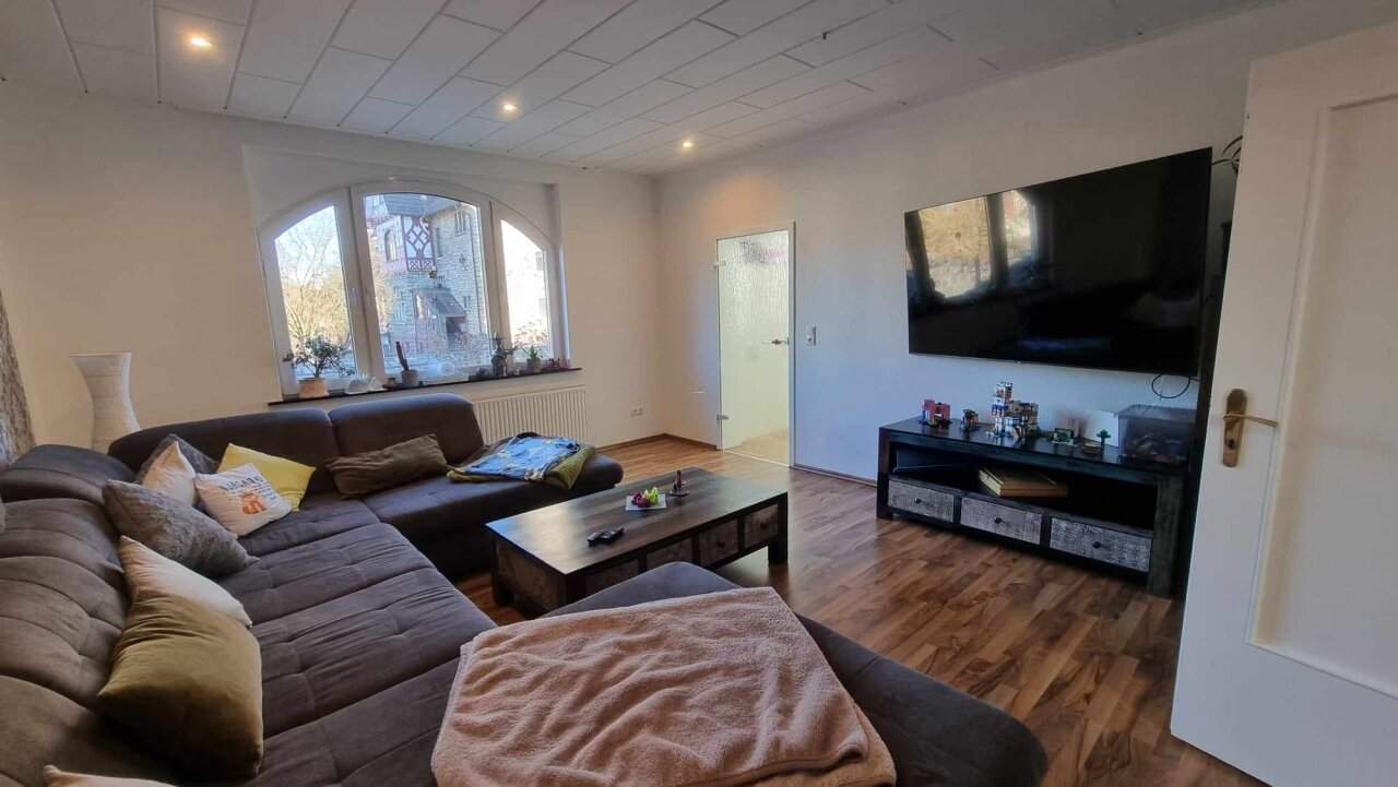 Wohnzimmer im Erdgeschoss Wohnzimmer im Erdgeschoss