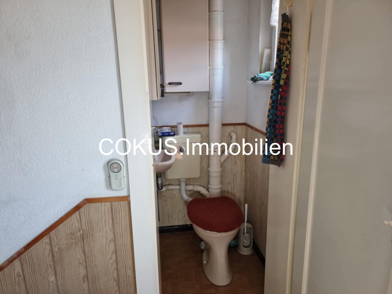 WC im Treppenhaus