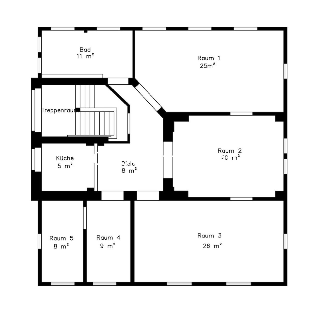 Grundriss Haupthaus EG Grundriss Haupthaus EG