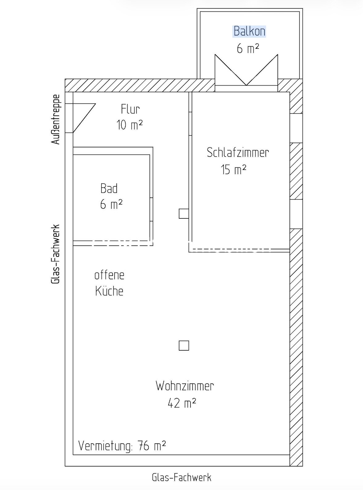 Grundriss Glas-Fachwerk OG Grundriss Glas-Fachwerk OG