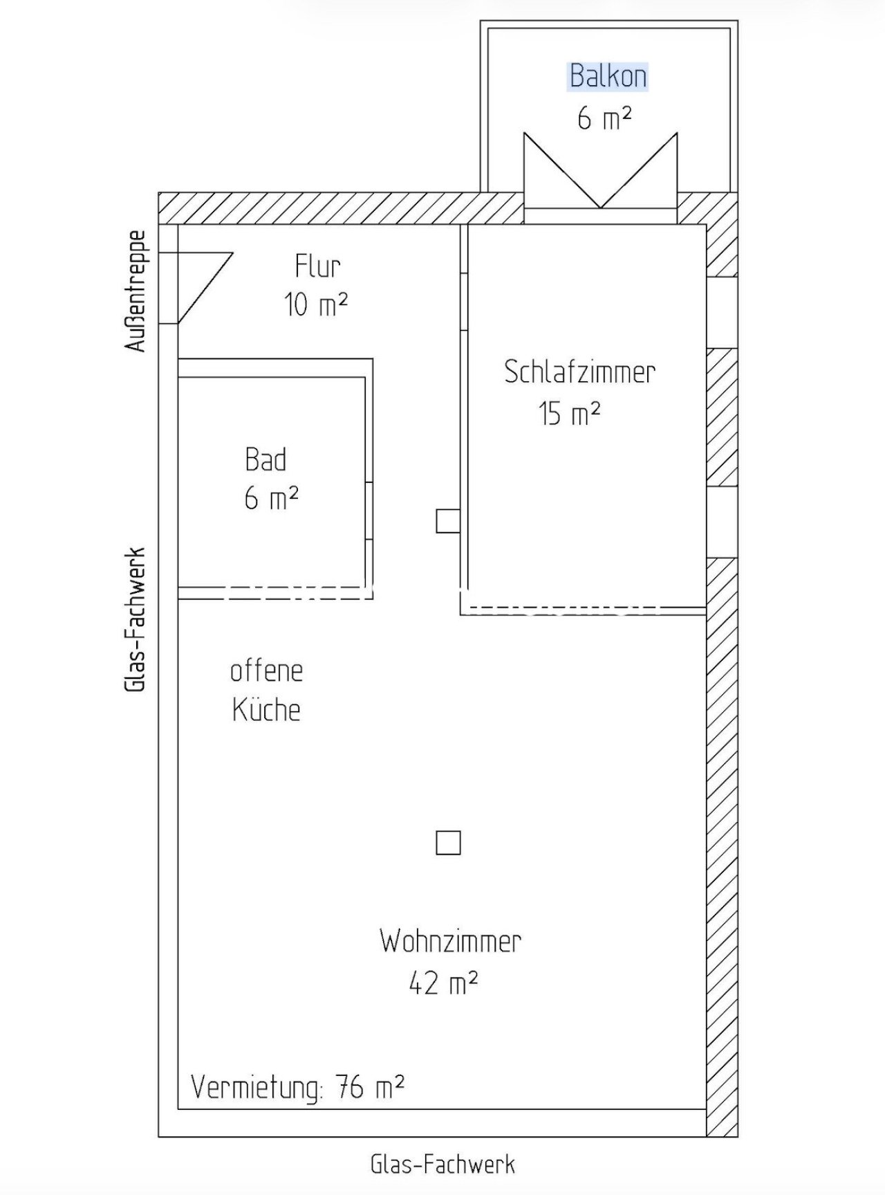 Grundriss Glas-Fachwerk OG Grundriss Glas-Fachwerk OG