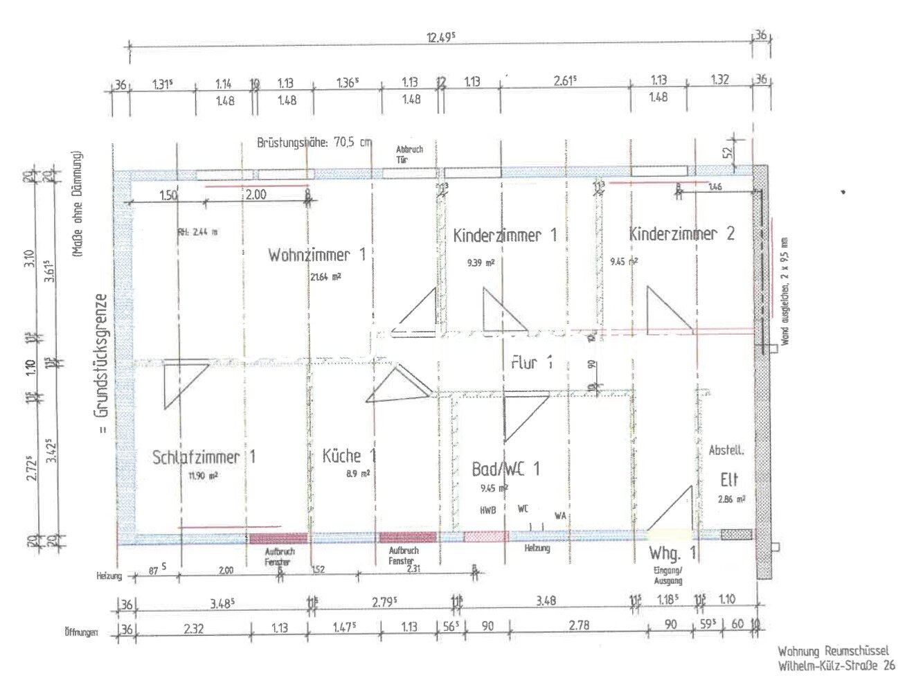 Grundriss Hintrehaus Grundriss Hintrehaus