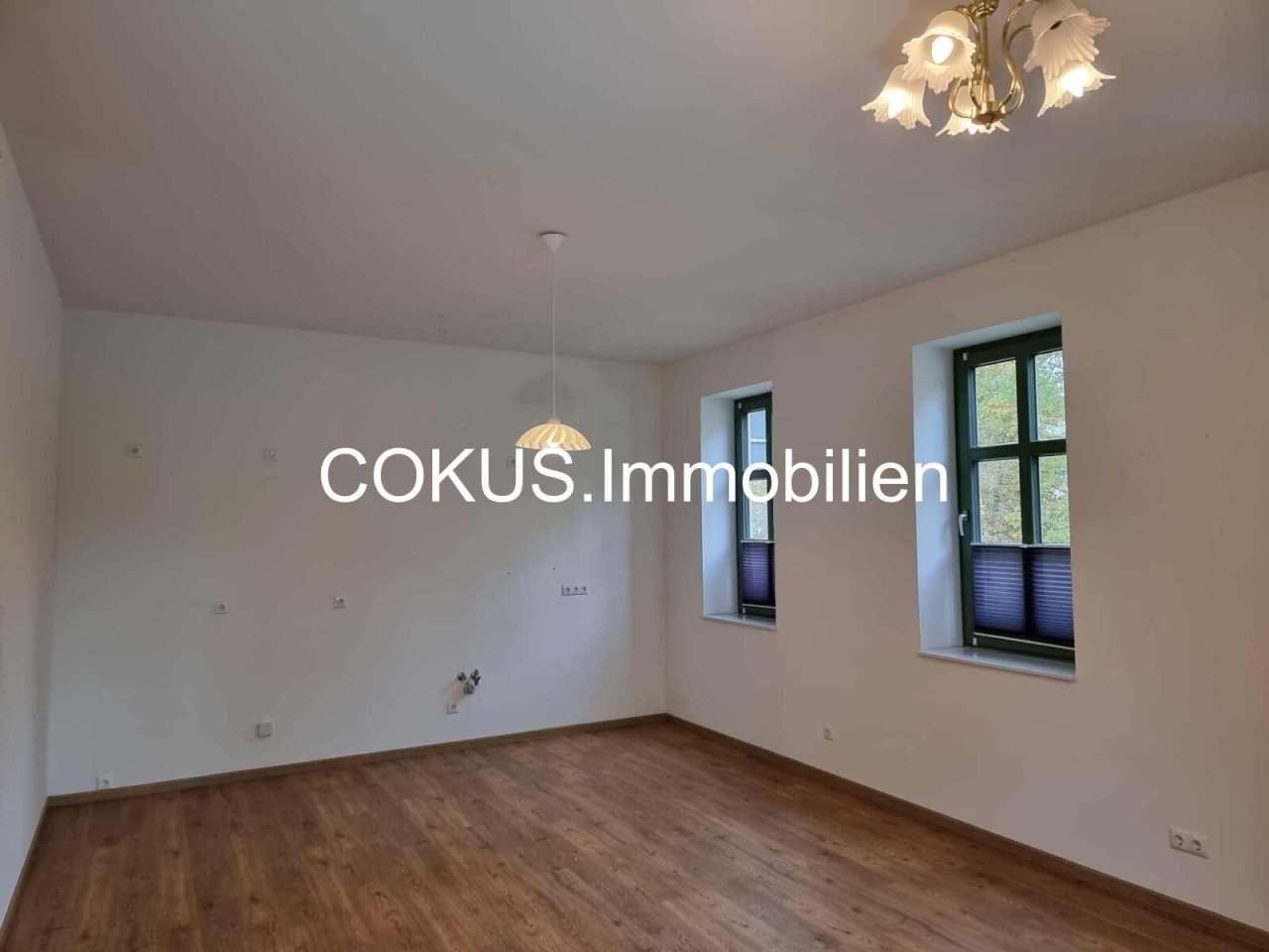 Wohnzimmer mit offener Küche Wohnzimmer mit offener Küche
