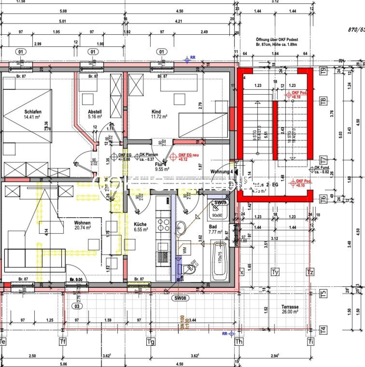 Grundriss Whng. 4 Grundriss Whng. 4