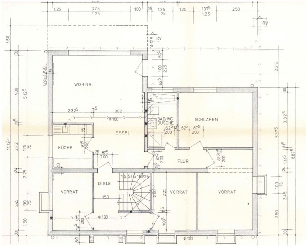 Grundriss Kellergeschoss Grundriss Kellergeschoss