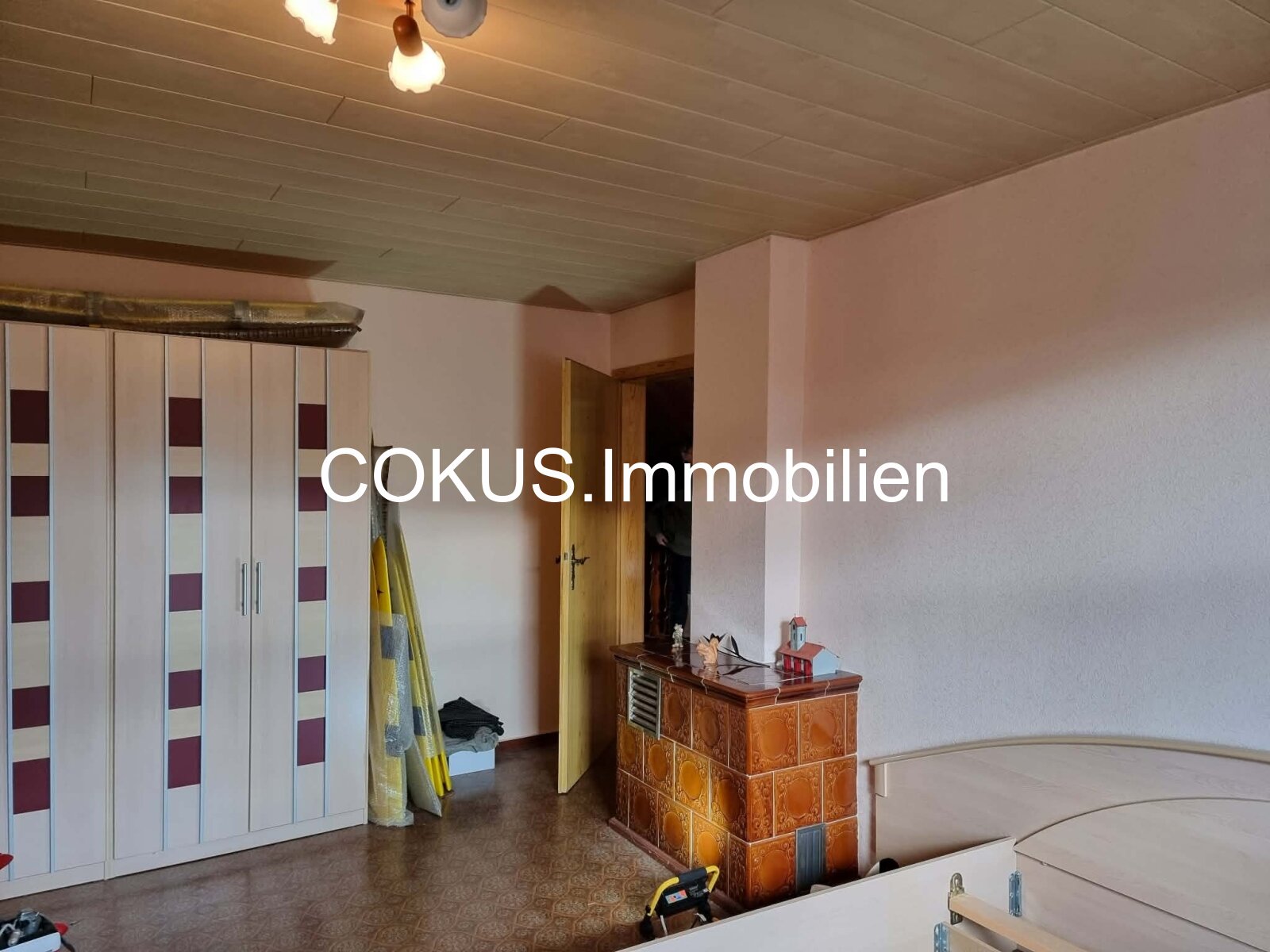 Elternschlafzimmer im DG mit Luftkamin