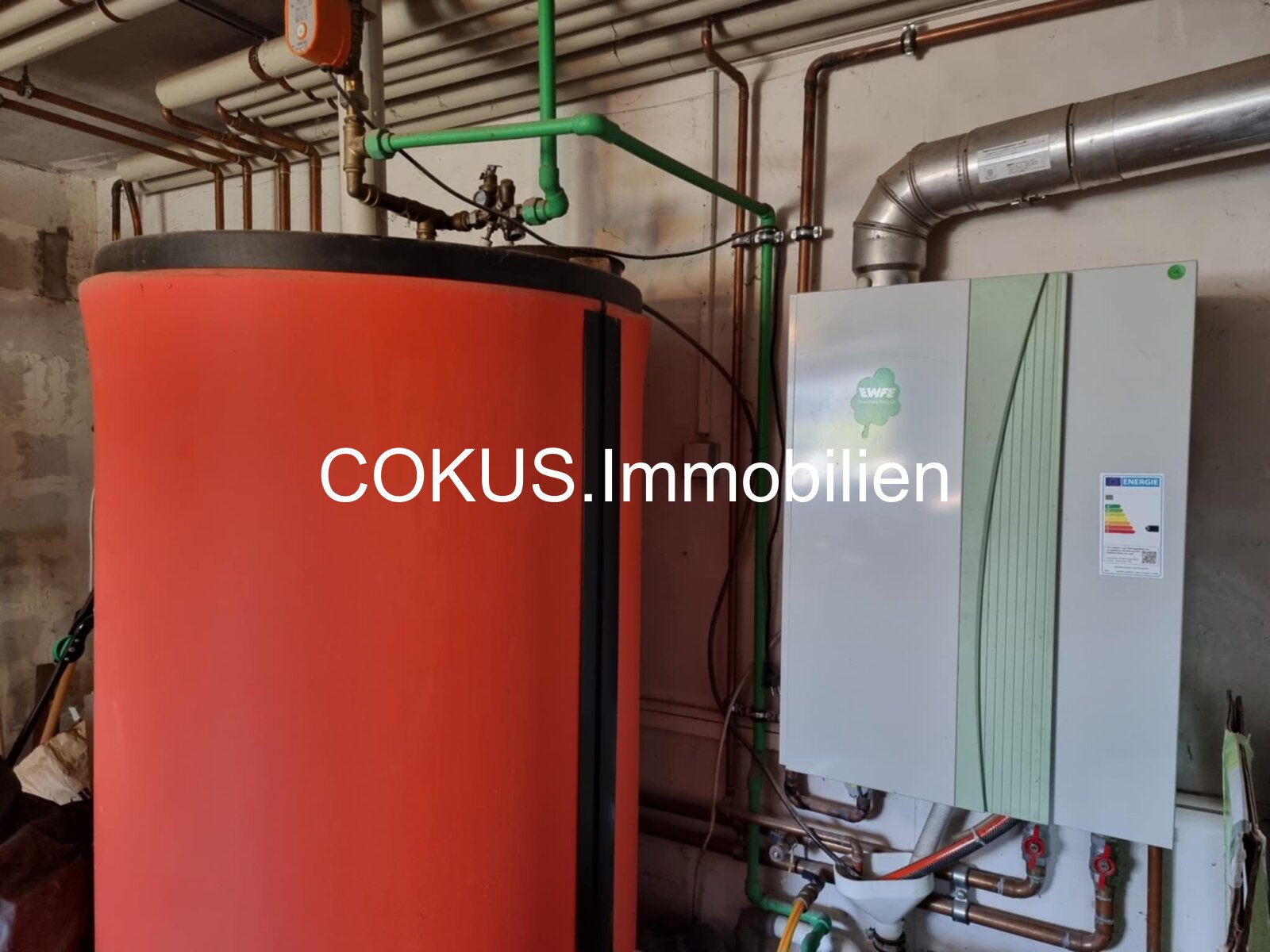 Heizung und Terme im KG