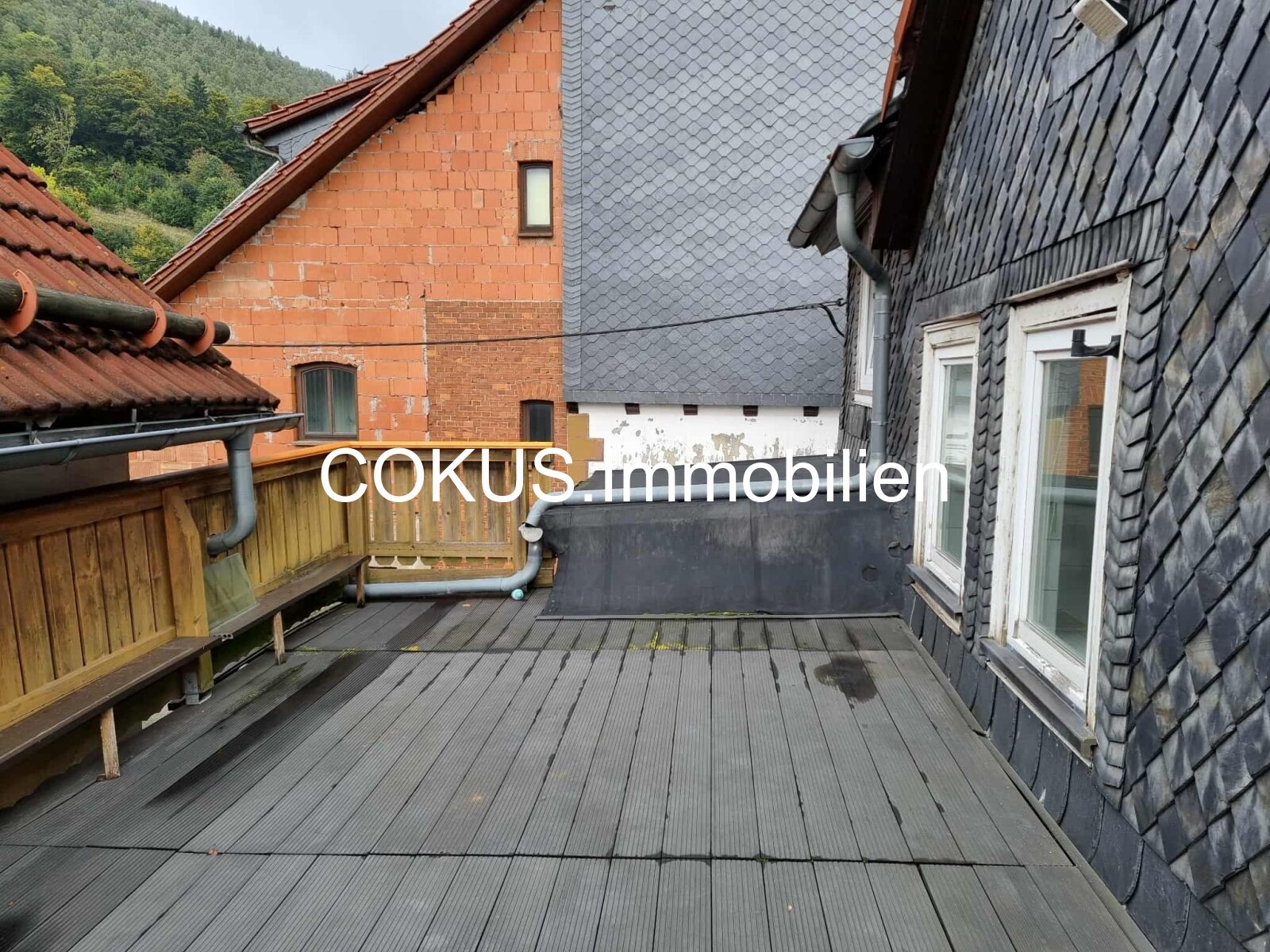 Dachterrasse an der Küche Dachterrasse an der Küche
