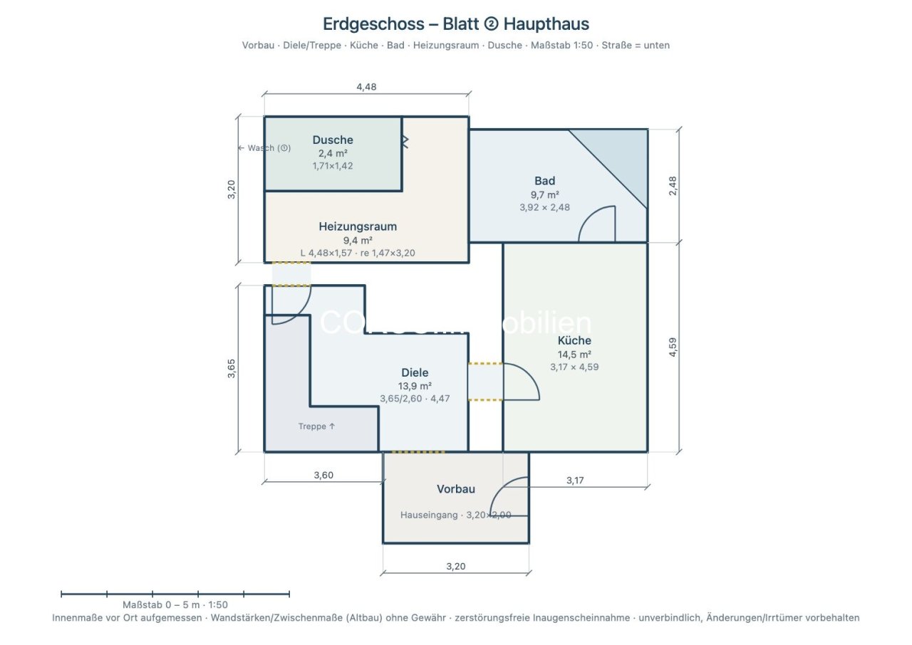 Grundriss EG Blatt 2 Haupthaus A4 Grundriss EG Blatt 2 Haupthaus A4