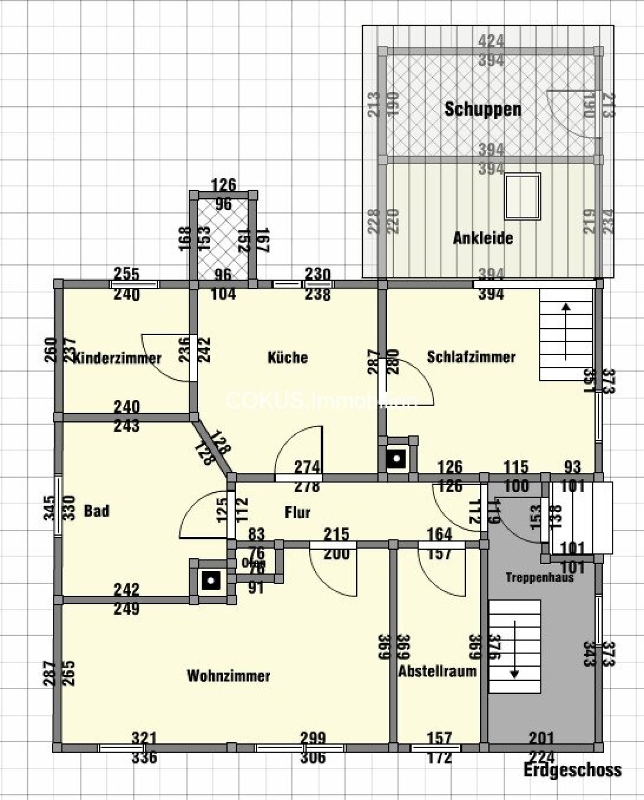 Erdgeschoss Grundriss