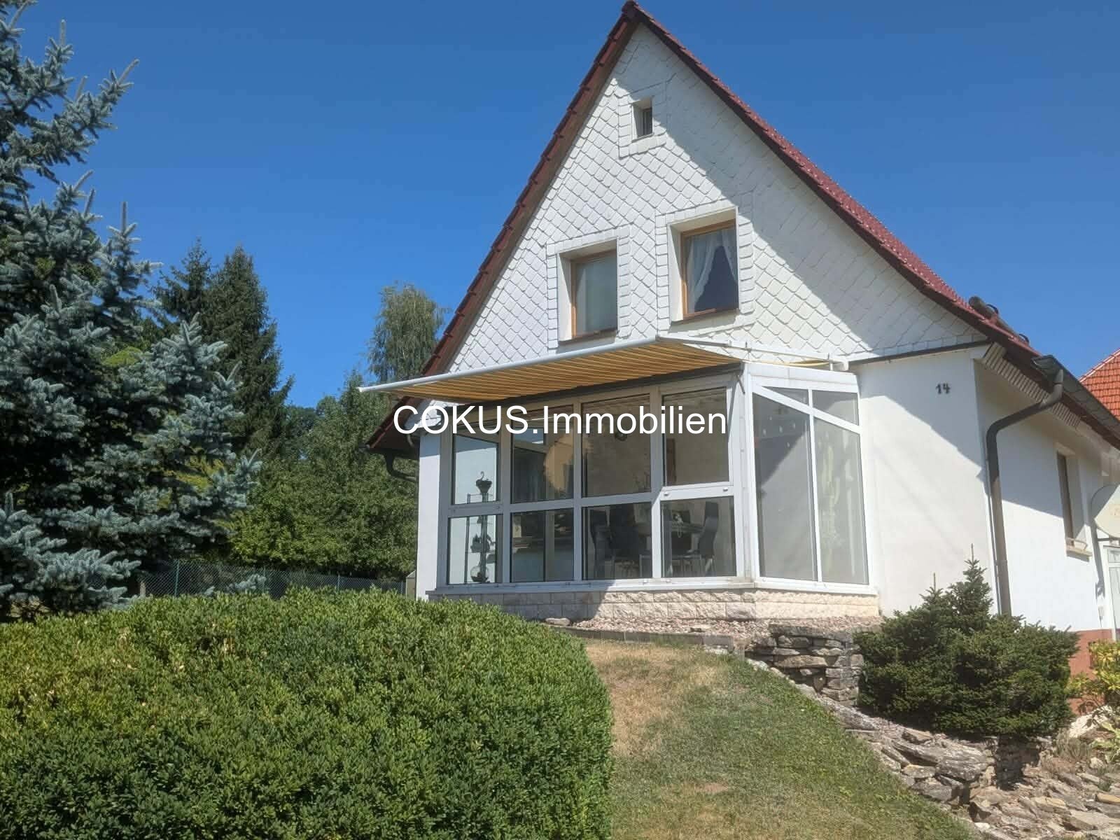 Breitungen: 🏡 Freistehendes Einfamilienhaus mit Wintergarten – neues Bad, Keller, 586 m² eigener Grund Breitungen: 🏡 Freistehendes Einfamilienhaus mit Wintergarten – neues Bad, Keller, 586 m² eigener Grund