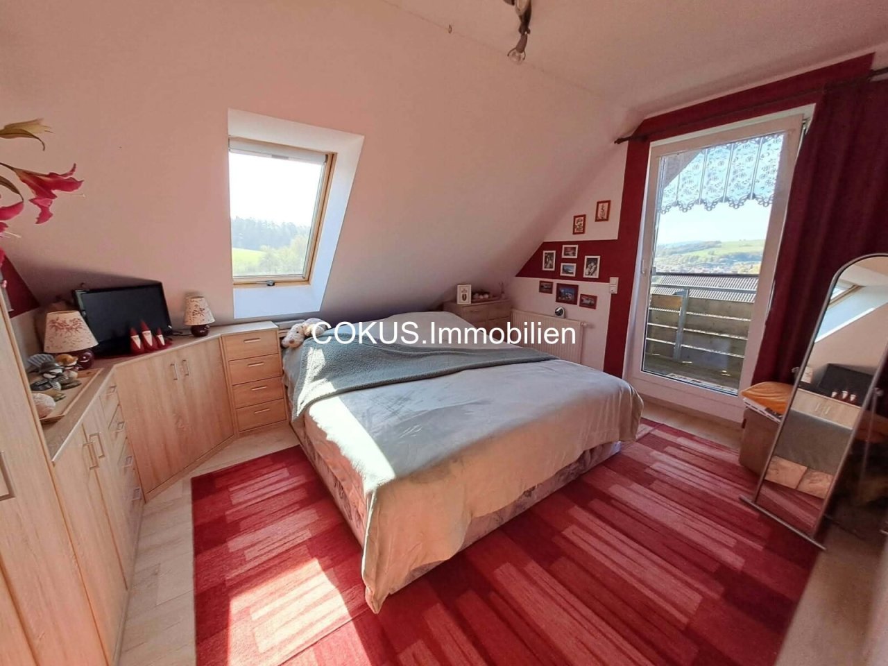 Schlafzimmer im Dachgeschoss Schlafzimmer im Dachgeschoss