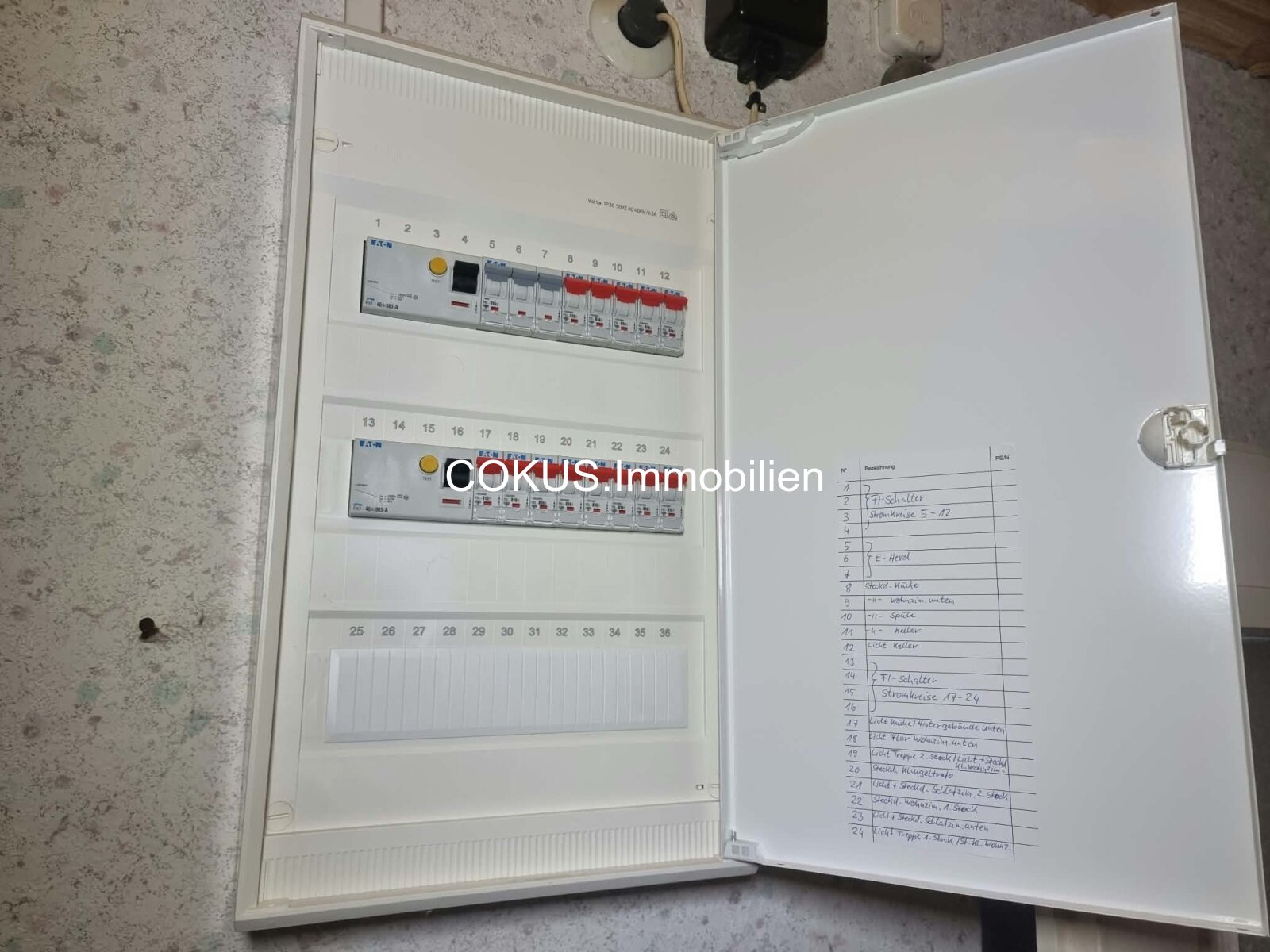 Neue Unterverteilung mit FI-Schutzschaltern Neue Unterverteilung mit FI-Schutzschaltern