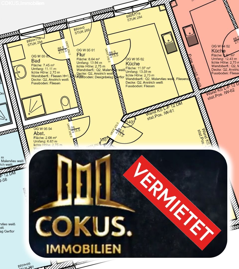 Bad Liebenstein: Im "Herzog Georg Caree" gemütliche 2 ZKB + Terrasse u. Fahrstuhl +Abstellr.  Bad Liebenstein: Im "Herzog Georg Caree" gemütliche 2 ZKB + Terrasse u. Fahrstuhl +Abstellr.