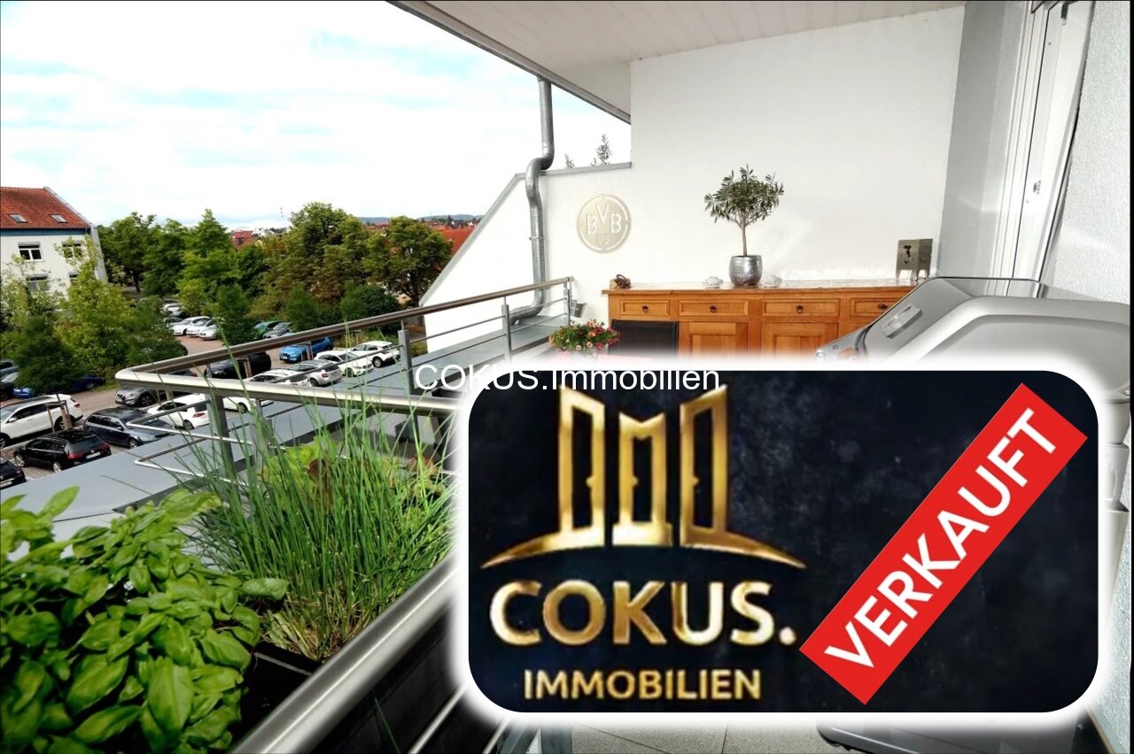 Bad Salzungen: Urlaubsfeeling im 3 Raum-Penthouse mit überdachter Balkonterrasse EBK, TG   Bad Salzungen: Urlaubsfeeling im 3 Raum-Penthouse mit überdachter Balkonterrasse EBK, TG