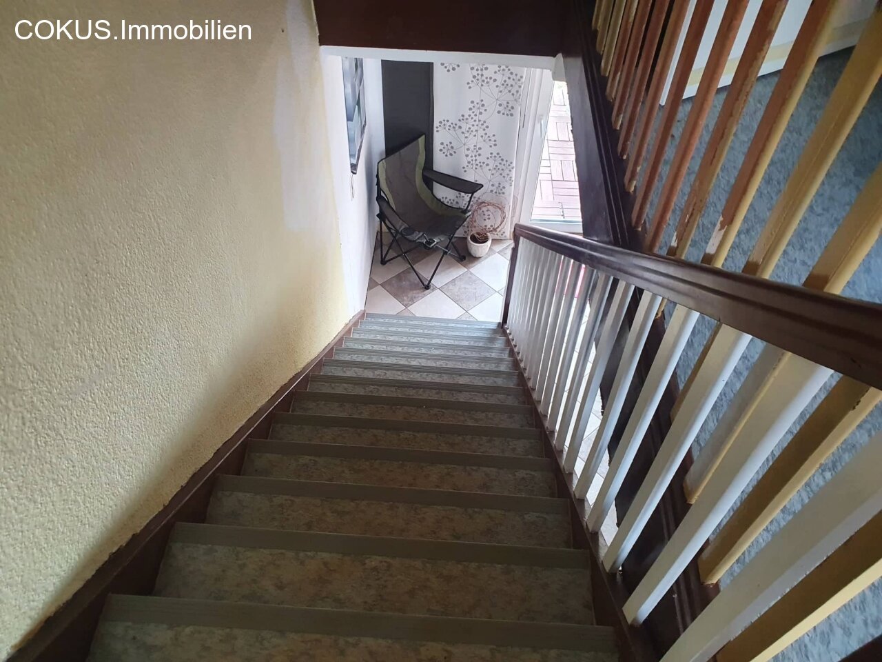 Treppe zum DG