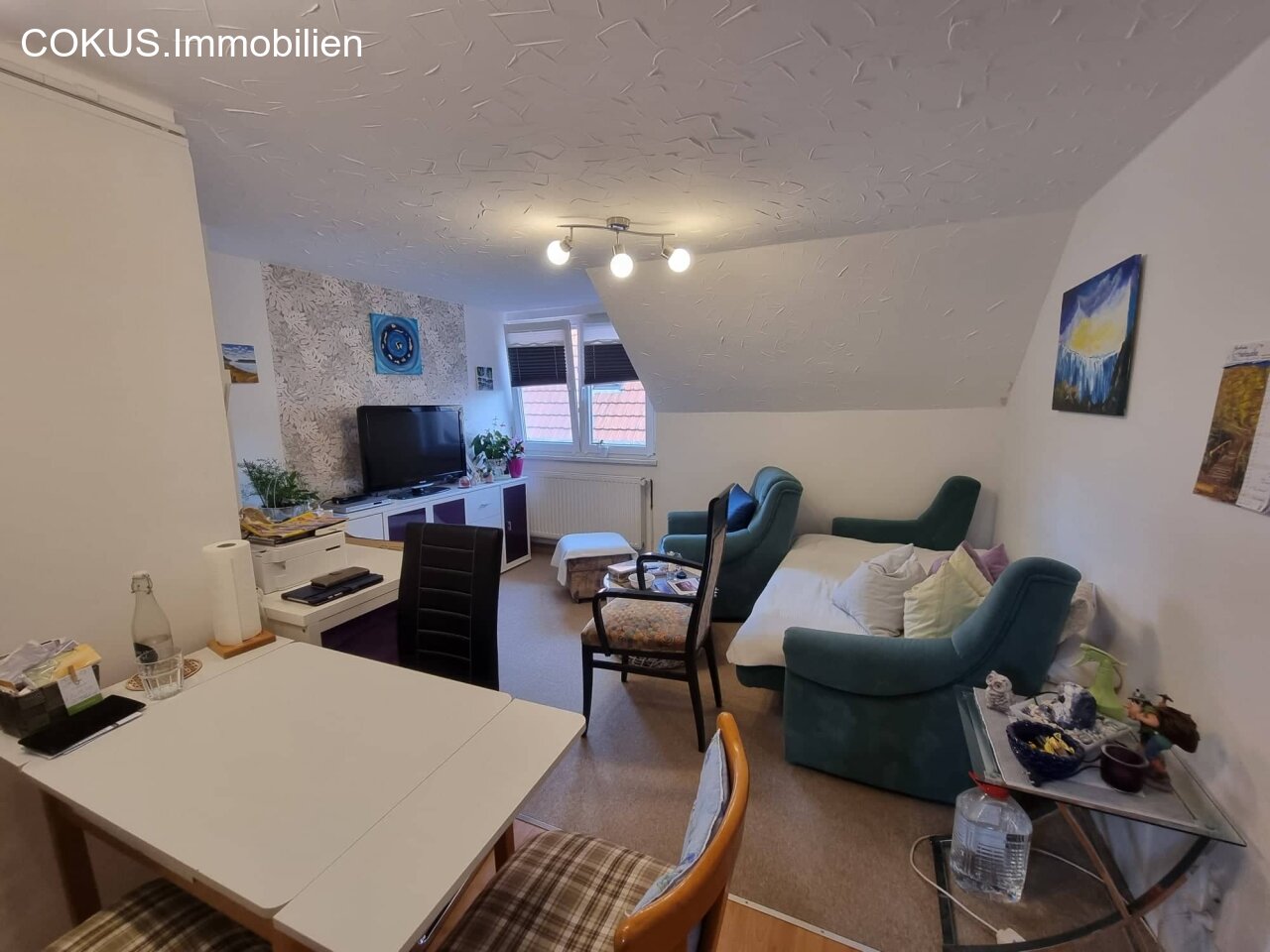 Wohnzimmer im DG Einliegerwohnung