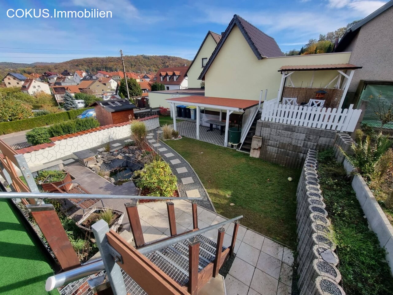 Schmuckgarten mit Sonnenterrasse